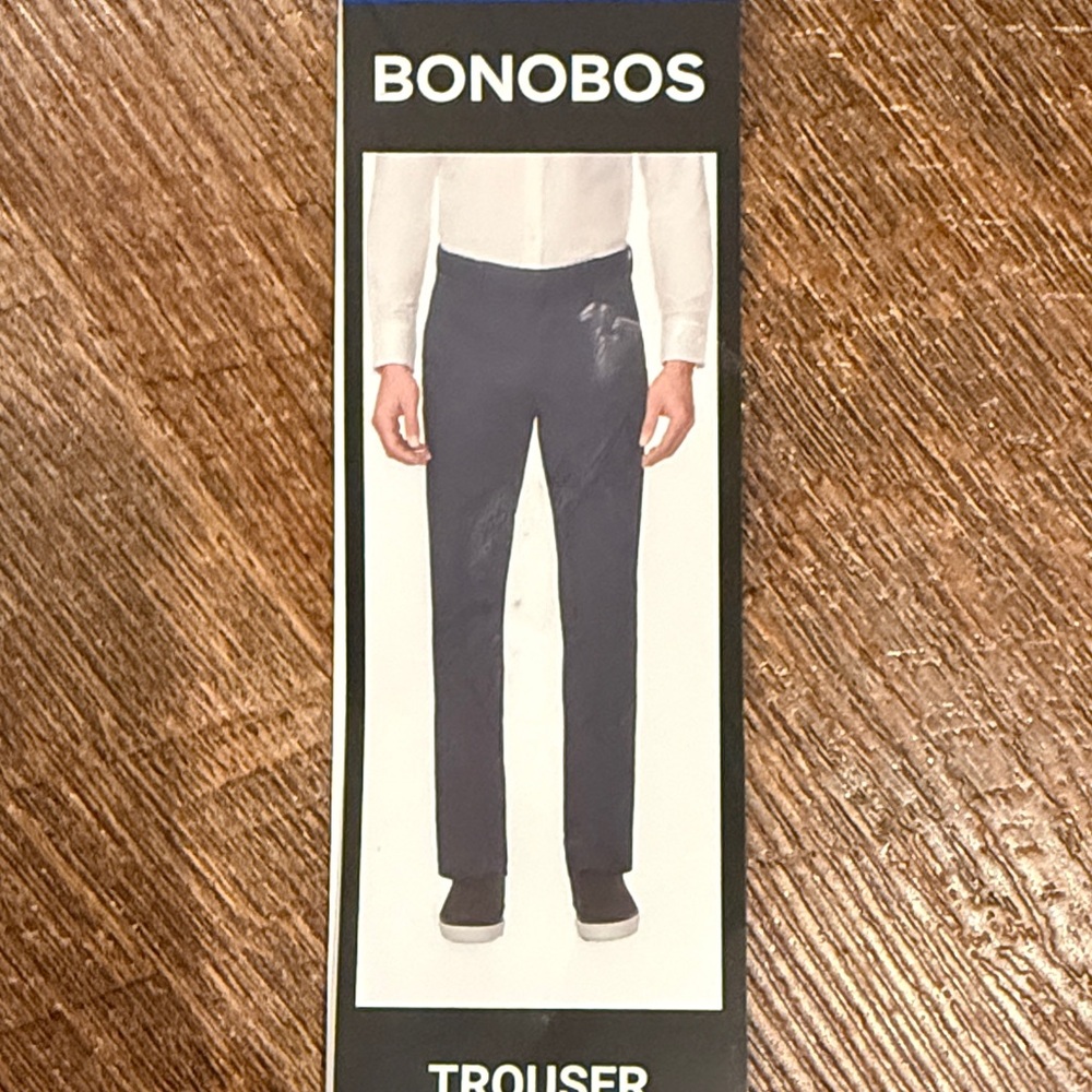 Bonobos Men's Navy Dress Trousers